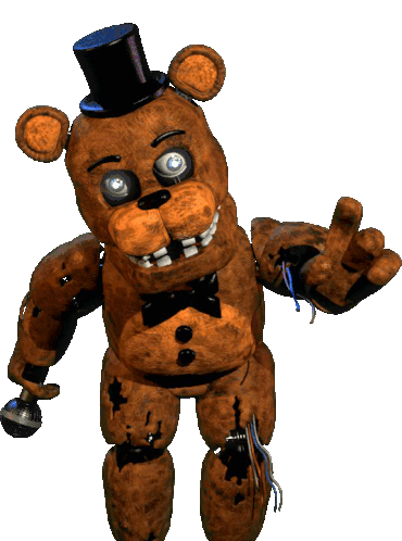 Withered Freddy Fnf Sticker - Withered Freddy Fnf FNAF 2 - Discover & Share  GIFs